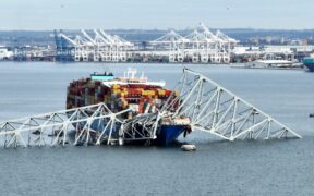 518 Baltimore Bridge Span Demolished with Explosives, Clearing Path for Stranded Ship