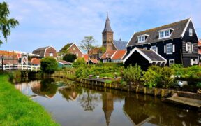 Quaint Dutch village