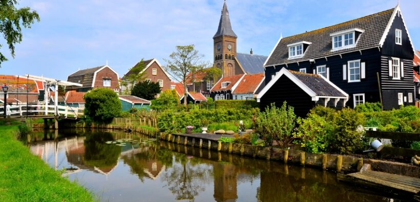Quaint Dutch village