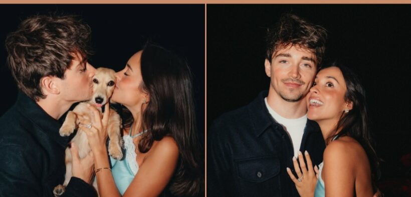 Charles Leclerc & Alexandra Saint Mleux