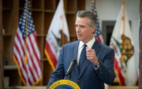 The California Governor Gavin Newsom