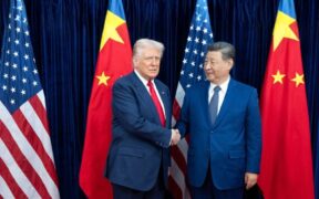 Trump with Xi Jinping