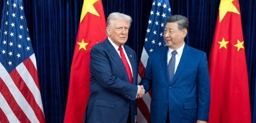 Trump with Xi Jinping