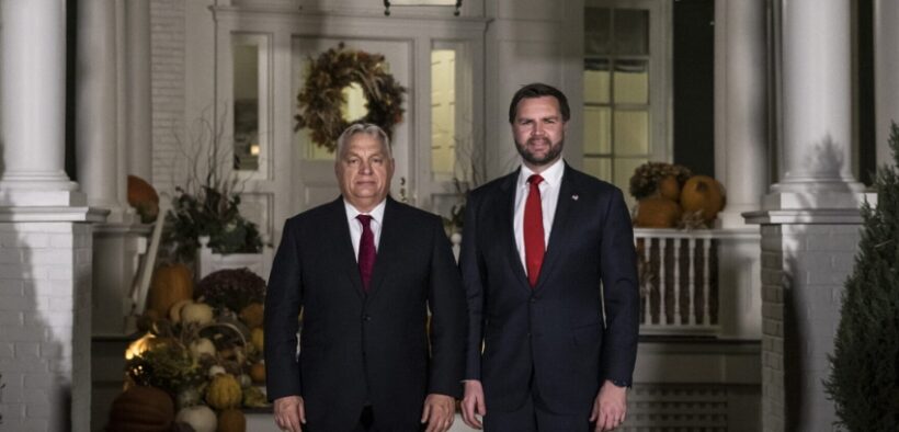 JD Vance Hungary trip with Viktor Orbán