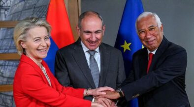 European leaders converge Armenia