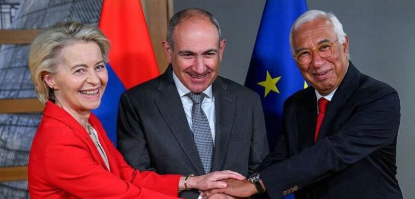 European leaders converge Armenia