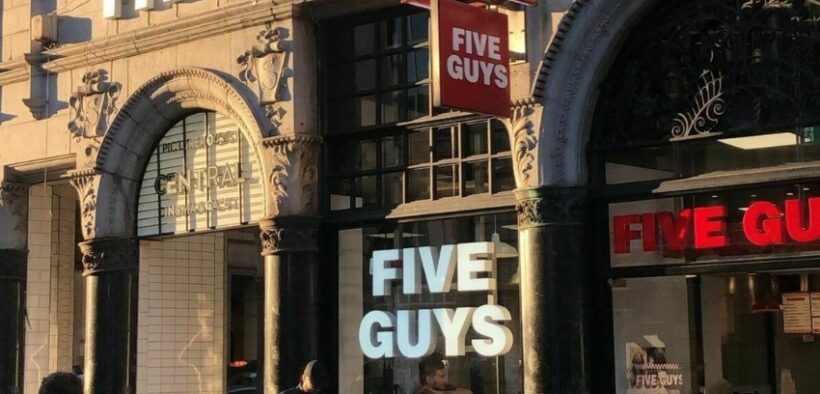 The five guys closures
