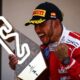 Lewis Hamilton Winning GP in Ferrari