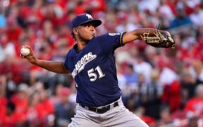 Freddy Peralta Rays Debut